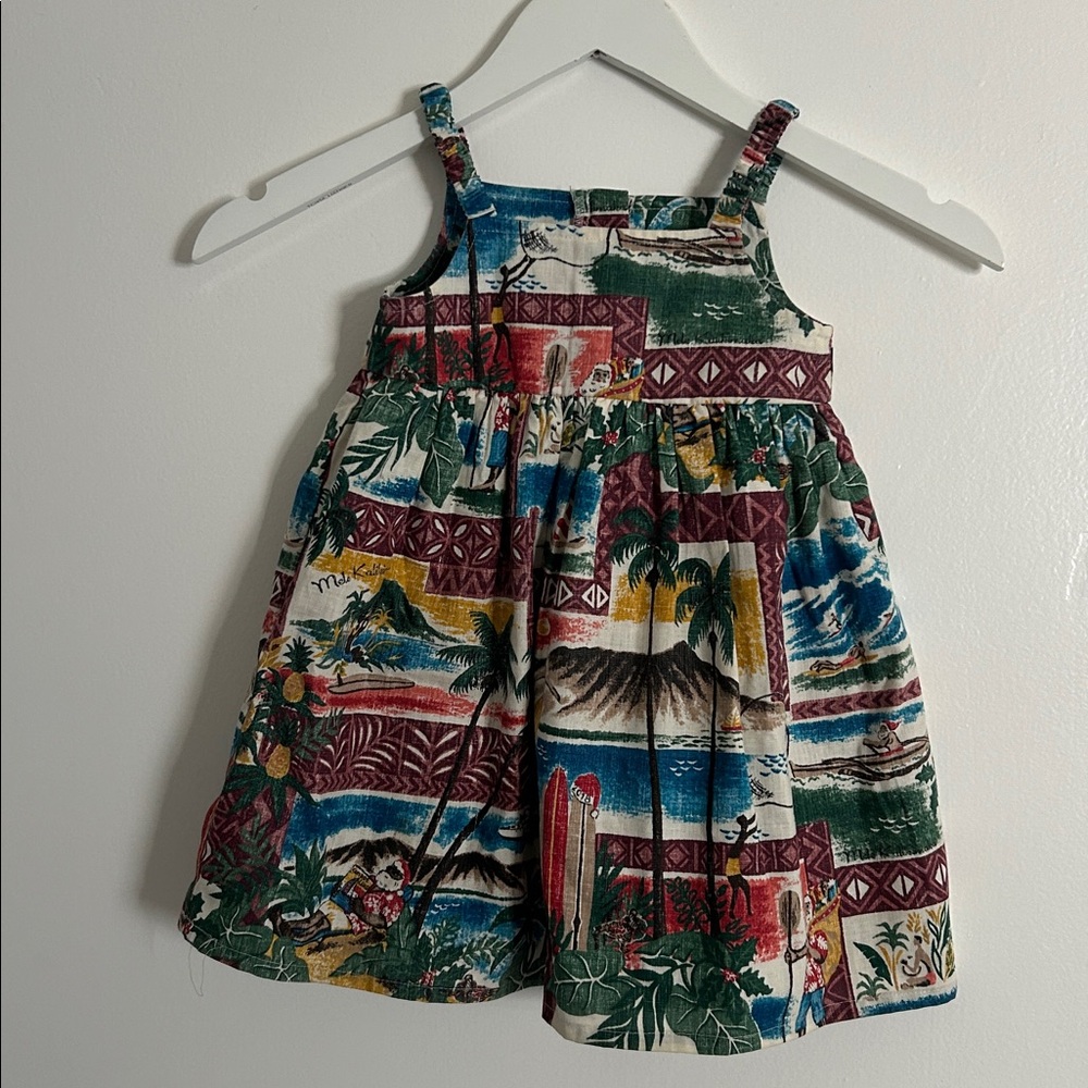 Reyn Spooner HAWAIIAN CHRISTMAS GIRLS SUNDRESS 2T